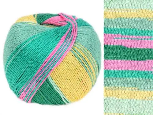 Luxury multicolor garn