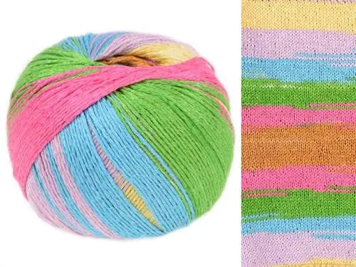 Luxury multicolor garn