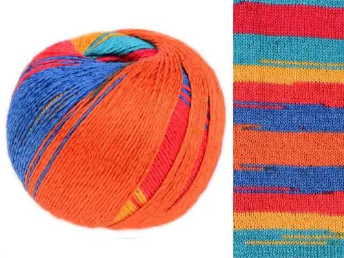 Luxury multicolor garn