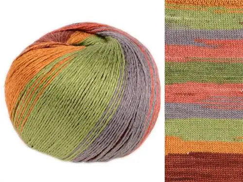 Luxury multicolor garn